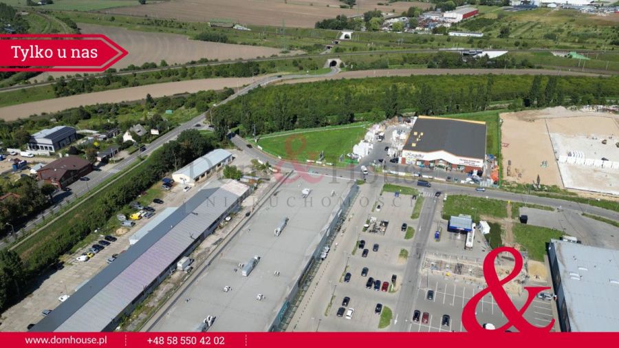 Tczew - ziemia przemysłowa wzdłuż torów kolejowych: zdjecie 97216902