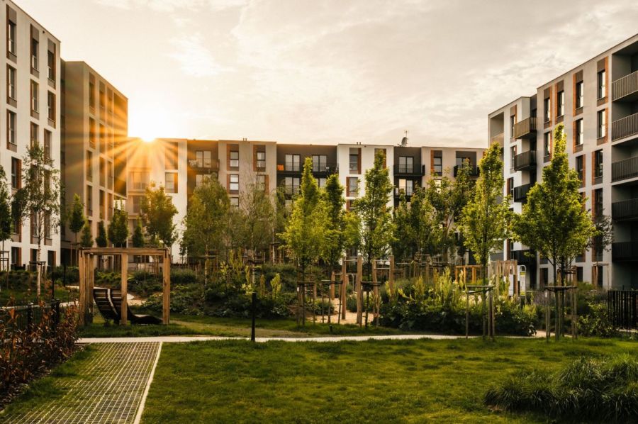 Nowe Południe 10.B.02 – 2 pokoje, 35,39 m&sup2;, z wydzieloną sypialnią i dużym ogródkiem: zdjecie 98935033