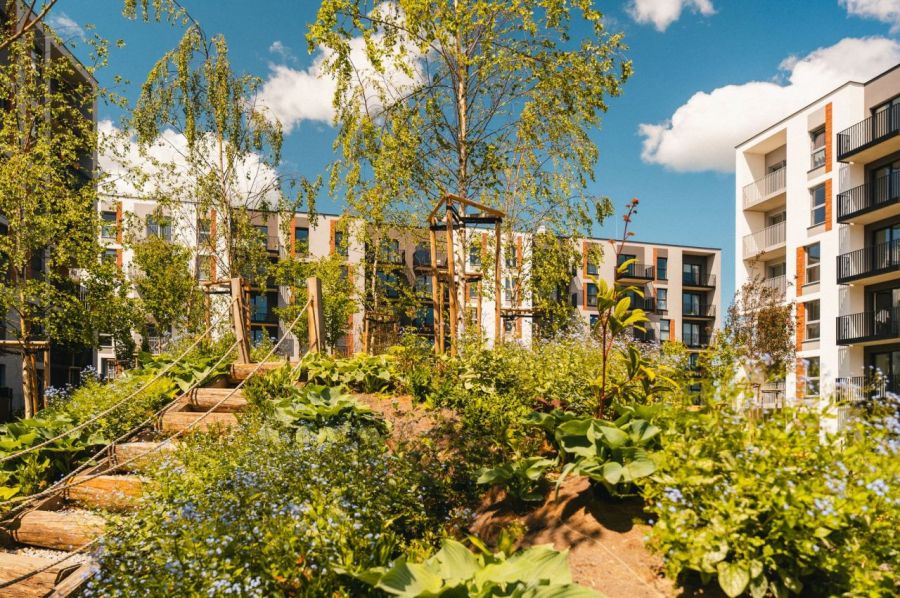 Nowe Południe 10.B.02 – 2 pokoje, 35,39 m&sup2;, z wydzieloną sypialnią i dużym ogródkiem: zdjecie 98935037