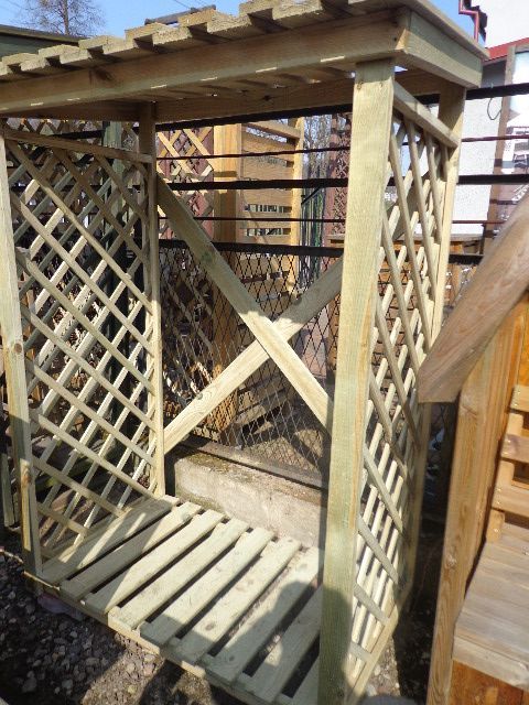 Płot, pergola z drewna: zdjecie 96468968