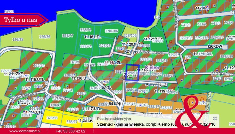 Działka letniskowa z widokiem na jezioro Marchowo: zdjecie 98009640