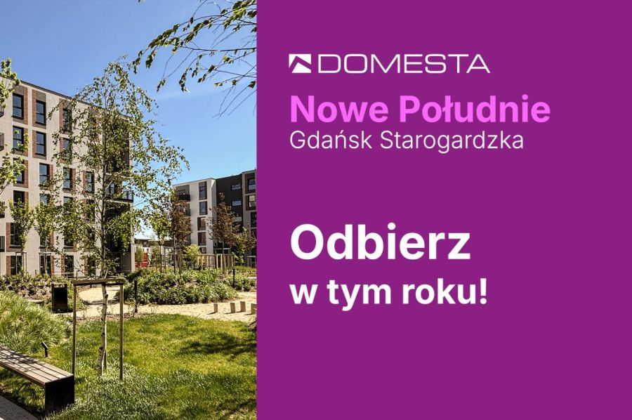 Nowe Południe 9.B.27 – 2 pokoje 46.03 m&sup2; słoneczne