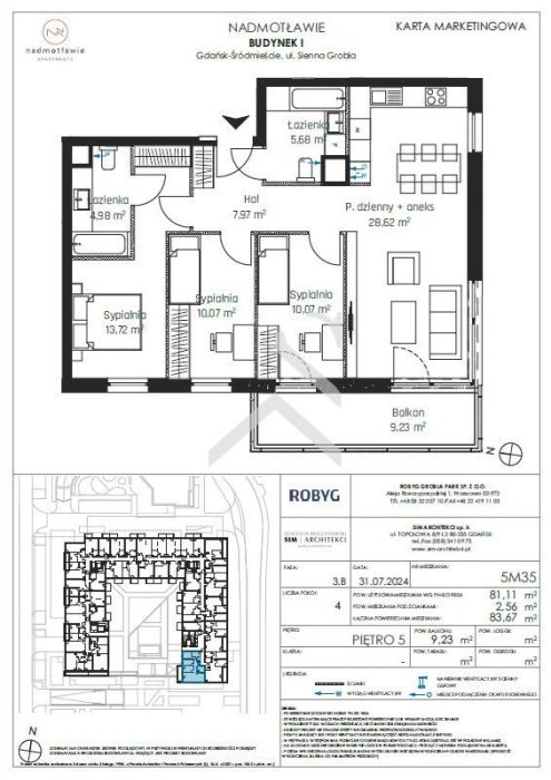 Nadmotławie - ROBYG - Śródmieście: zdjęcie 96755466