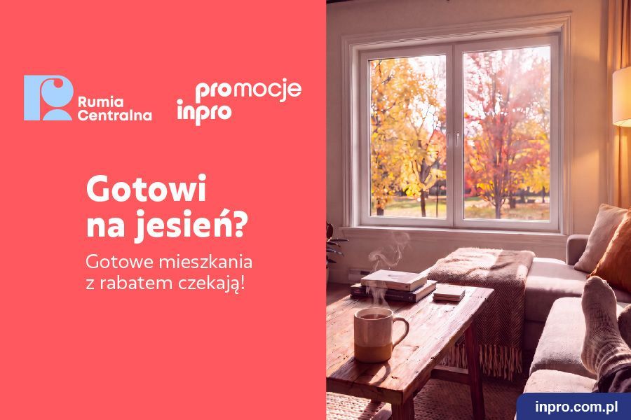 INPRO S.A. - promocja - Rumia Centralna - mieszkanie 3-pok. 69.11 m2 łazienka i oddzielna toaleta