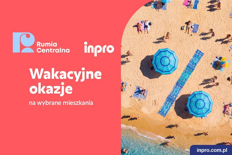 INPRO S.A. - Rumia Centralna - mieszkanie 3-pok. 68.13 m2 łazienka i oddzielna toaleta