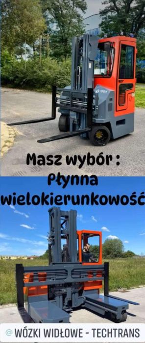 boczne wózki widłowe Wynajem Rent - 4-kierunkowe wąskokorytarzowe: zdjecie 97916357