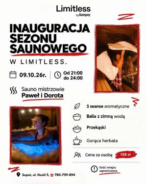 Inauguracja sezonu saunowego w Limitless: zdjecie 66208662