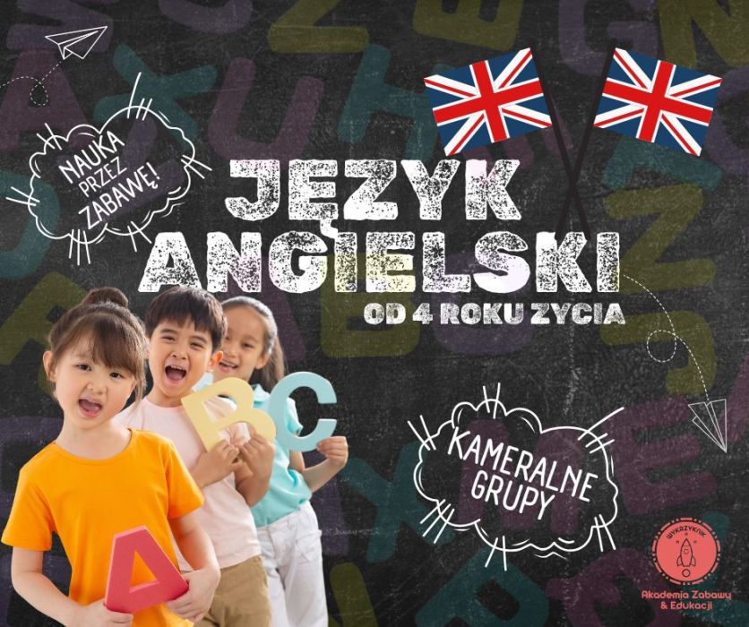 Język angielski dla dzieci, zajęcia językowe, nauka przez zabawę