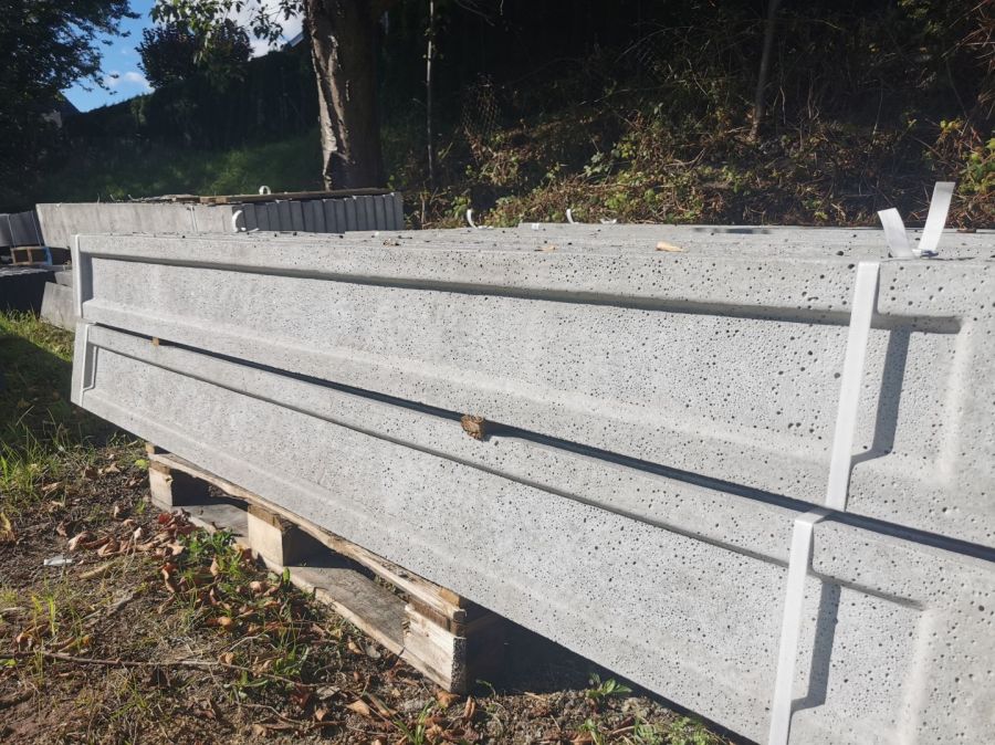 Podmurówka systemowa ogrodzeniowa 250x25 cm producent pomorskie Tanio: zdjecie 97239813