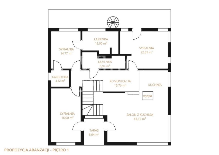 Modernistyczny i nowoczesny dom z tarasem na dachu: zdjecie 98781480