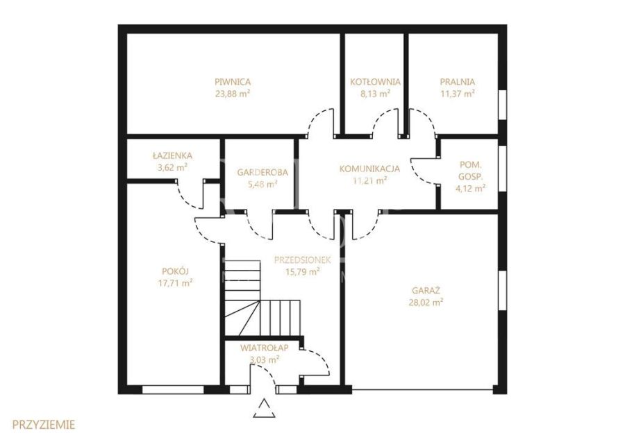 Modernistyczny i nowoczesny dom z tarasem na dachu: zdjecie 98428891