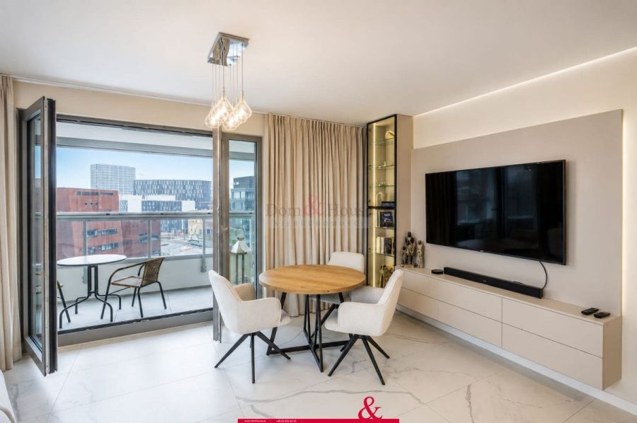 Apartament Żurawie 3 pokoje 8. piętro loggia: zdjęcie 98738209