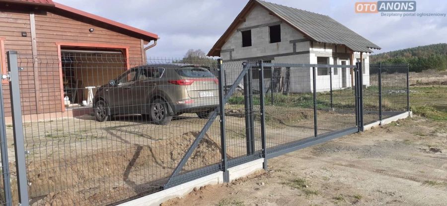 panele ogrodzeniowe 67zł/szt h 123 50x200 fi 4 od ręki: zdjecie 97552356
