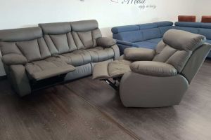 Komplet Granada 3+1+1 ! Skóra + eko! Dostępny od zaraz!: zdjecie 66273096
