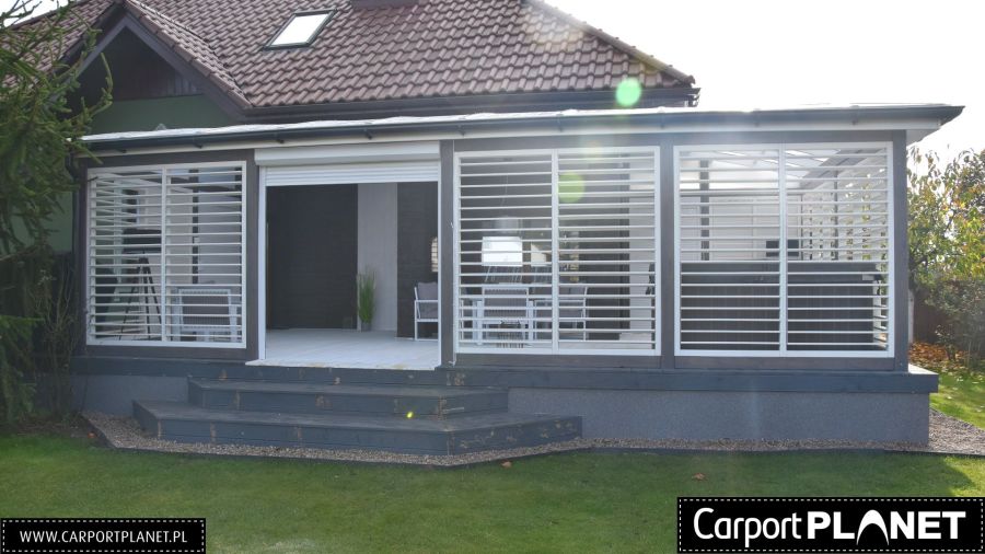 Zadaszenie tarasu z drewna BSH: zdjecie 97637660
