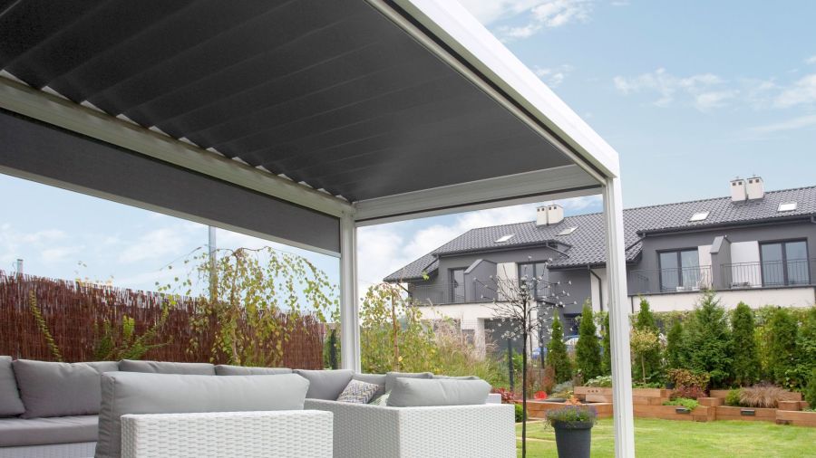 Zadaszenie pergola tarasowa lamelowa: zdjecie 97637676