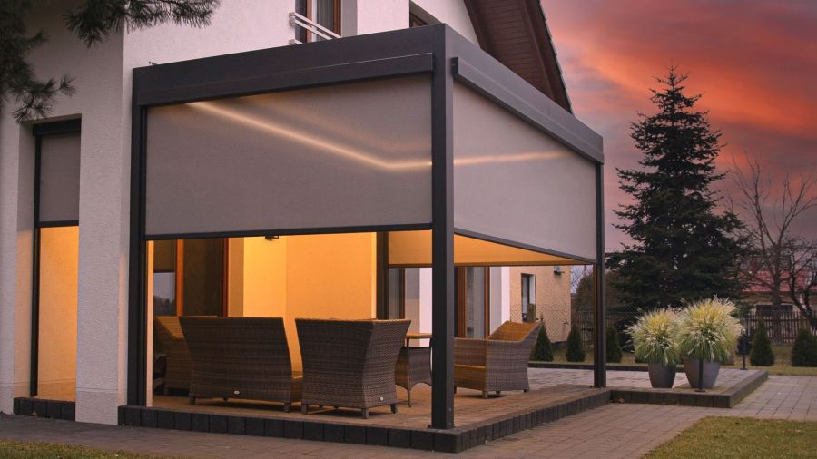 Zadaszenie pergola tarasowa lamelowa: zdjecie 97637677