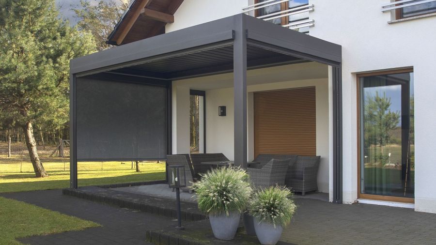 Zadaszenie pergola tarasowa lamelowa: zdjecie 97637682