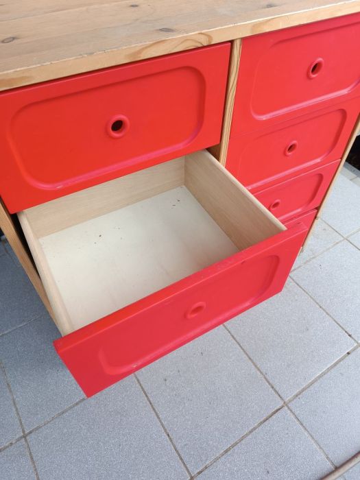 komoda trofast dzieci regał szafa szafka ikea szufladami szuflada: zdjecie 98719074