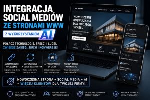 Integracja social mediów ze stronami WWW z AI.: zdjecie 66285112