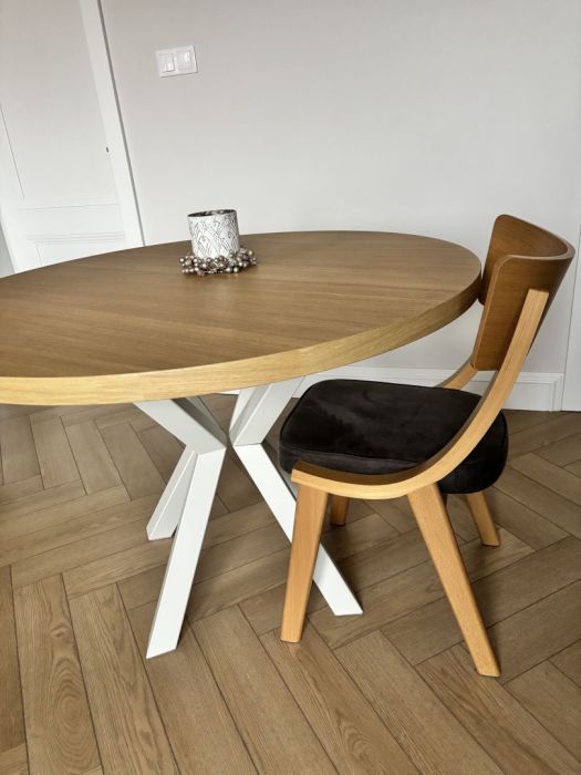 Stół okragly 115 cm.: zdjecie 97706423