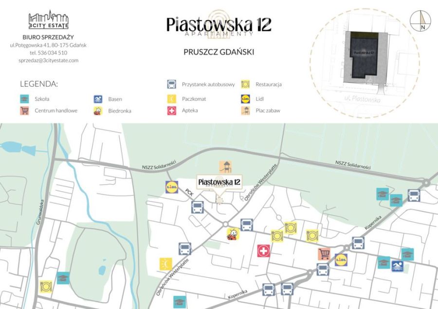 Mieszkanie 104,96 m&sup2; - 4 pokoje - Pruszcz Gdański: zdjecie 98150698
