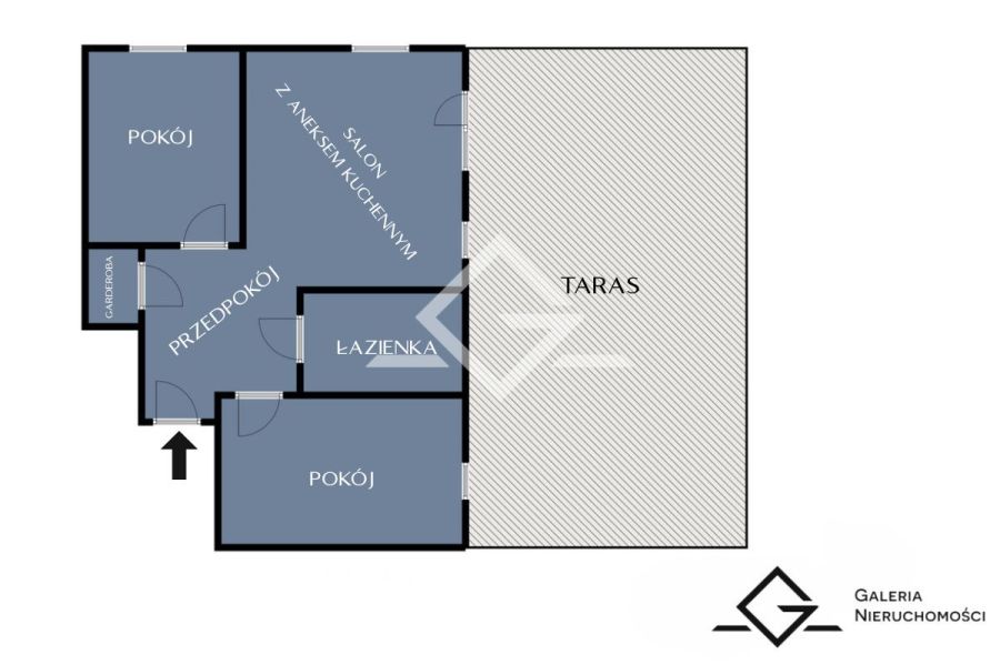 3 pokoje spektakularny widok  taras 55m2: zdjęcie 98658105