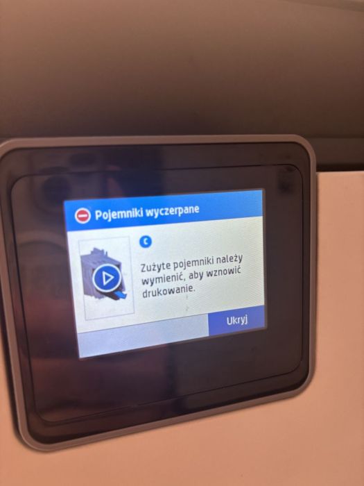 Syndyk sprzeda drukarkę HP Office jest: zdjecie 98034466