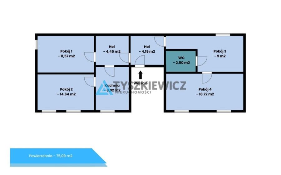 4 pokoje blisko Nowej Motławy | Kamienica | 75 m&sup2;: zdjęcie 98062490