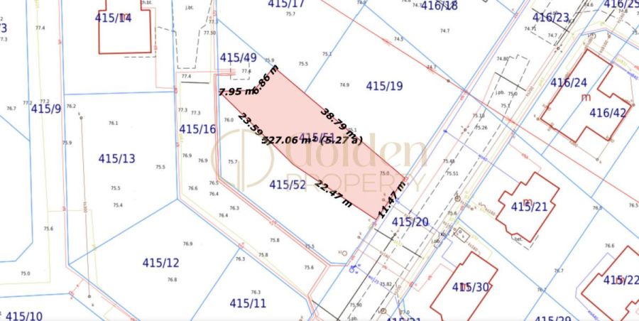 Działka budowalana 527m2 z projektem: zdjecie 98908028