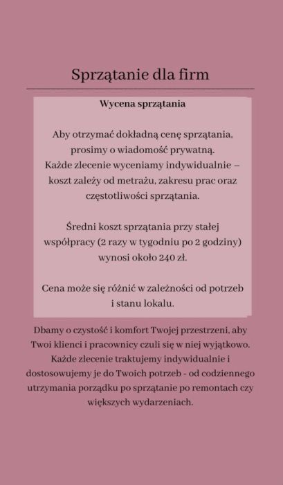 Profesjonalne sprzątanie biur, apartamentów i lokali usługowych: zdjecie 98984632