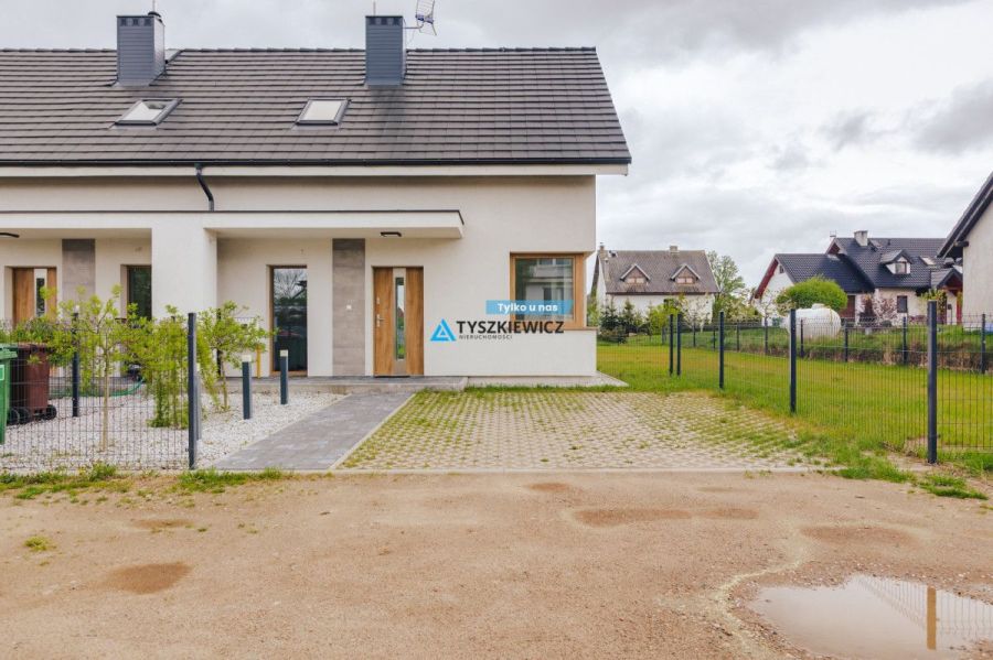 Bliźniak na sprzedaż Szklana gm. Sierakowice: zdjęcie 98709795