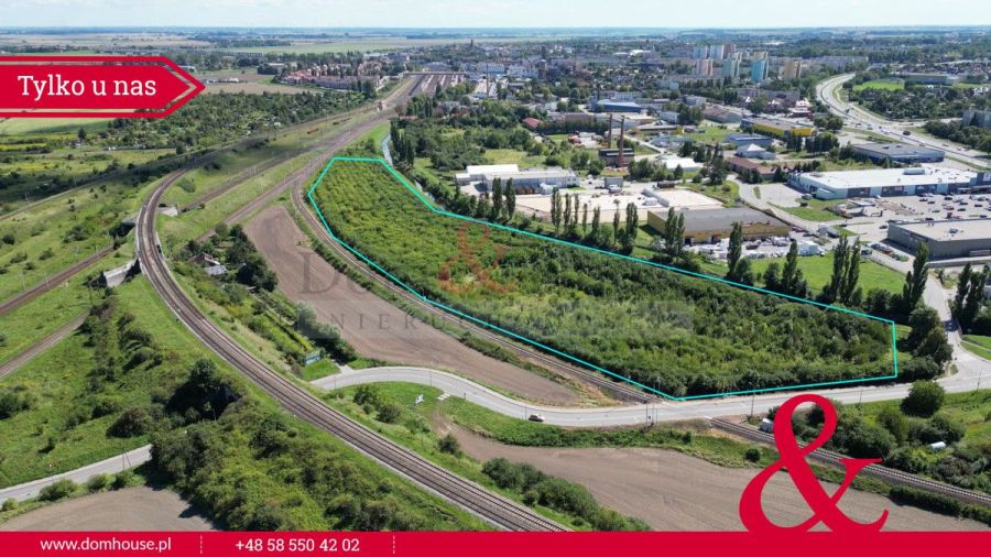 Działka z funkcją - usługi, produkcja w Tczewie: zdjecie 98865950