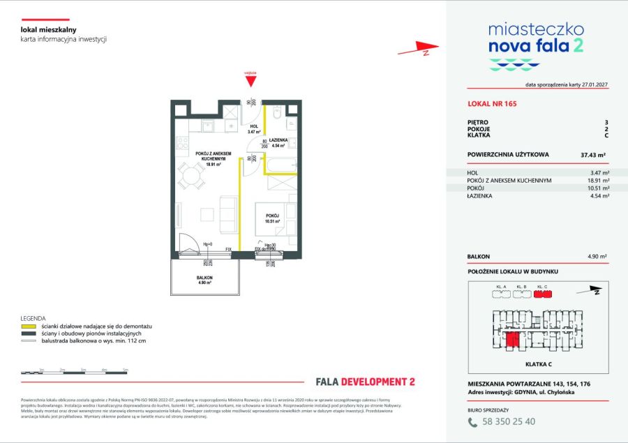 Mieszkanie jakiego potrzebujesz!/37,43m2/ul.Morska, Gdynia: zdjecie 99410613