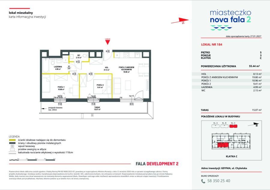 Twoje lepsze jutro!/55,44m2/Miasteczko Nova Fala: zdjecie 99410621