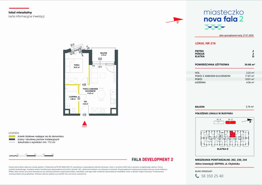 2 pokoje | 2 piętro | blisko SKM Cisowa, ul. Morska, Gdynia: zdjęcie 98192745