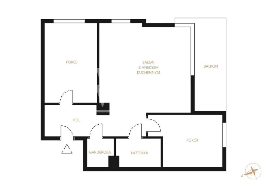 Brzeźno, apartament z widokiem na las: zdjecie 99438454