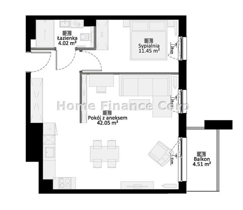 Ekskluzywny apt w projekcie z basenem, sauną Bezpo: zdjecie 99320085