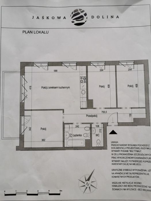 Kameralny apartamentowiec, Jaśkowa Dolina: zdjecie 98462041