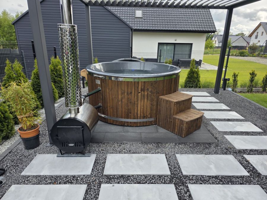 Balia ogrodowa Jacuzzi na drewno: zdjecie 98306447