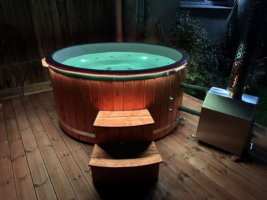 Balia ogrodowa Jacuzzi na drewno: zdjecie 98306450