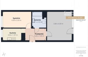 2 pokojowe mieszkanie, Gdynia Karwiny: zdjecie 66551584