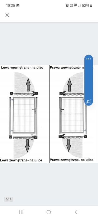 Furtka Panelowa 100x170 cm Antracyt-Grafit +2 Słupki+ cały osprzet: zdjecie 98357161