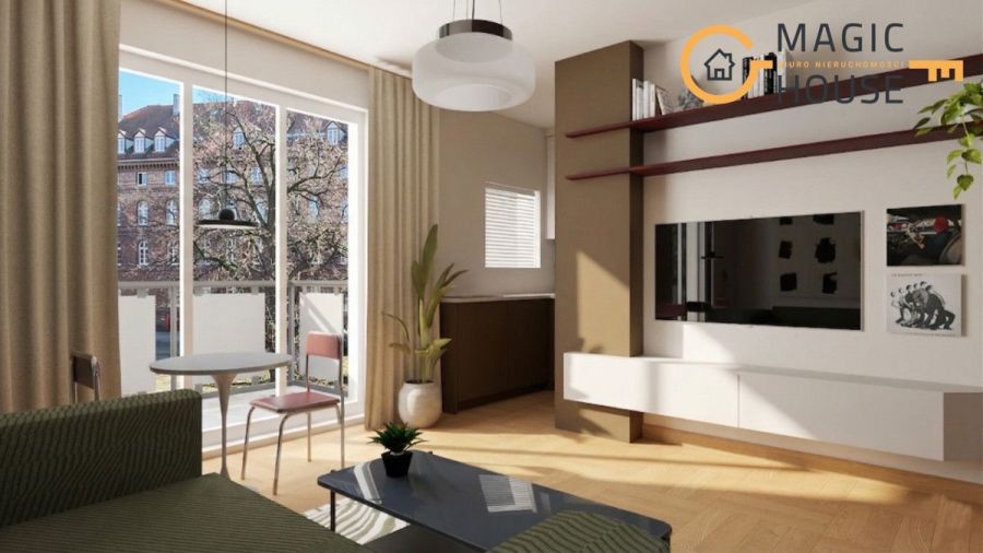 Gdańsk Śródmieście - studio z balkonem - Motława: zdjecie 98372435