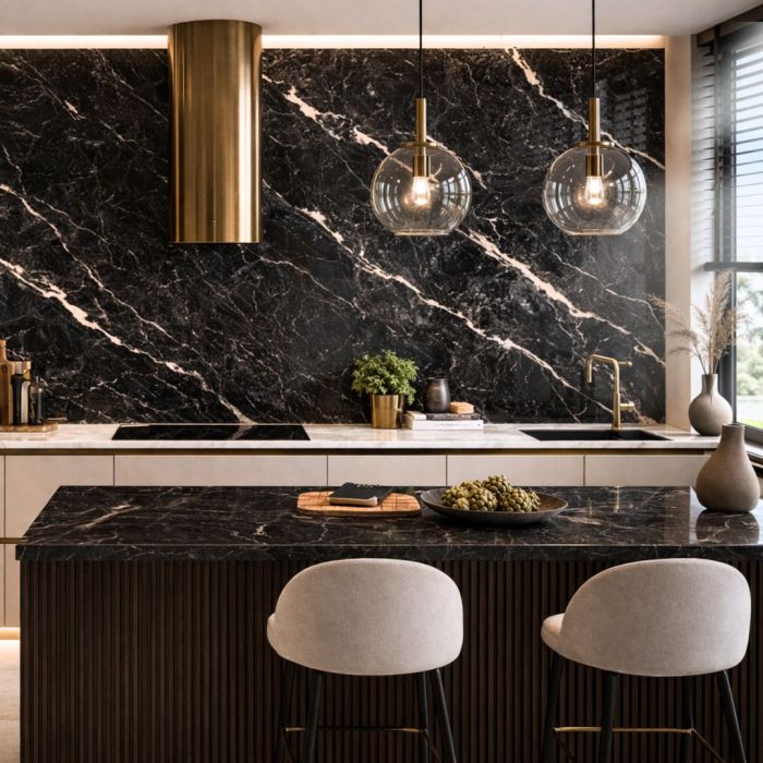 Płyta Ścienna Wielkoformatowa Połysk Panel 280x122 Marmur Wodoodporna: zdjecie 98403367
