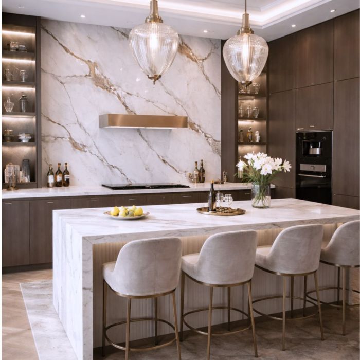 Płyta Ścienna Wielkoformatowa Połysk Panel 280x122 Marmur Wodoodporna: zdjecie 98403370