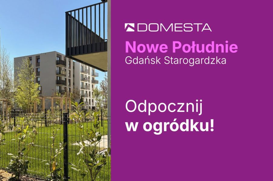Nowe Południe 8.A.01 - 3 pokoje 65,08 m&sup2;, duży ogród, kuchnia w narożniku, miejsce na stół przy oknie: zdjęcie 98747236