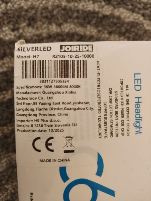 Żarówki samochodowe LED H7: zdjęcie 98458042