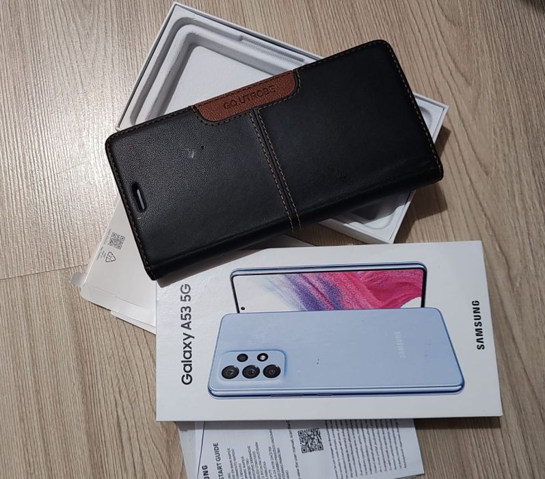 Samsung A53 5G niebieski salon Stan bdb Gdynia: zdjecie 98458209