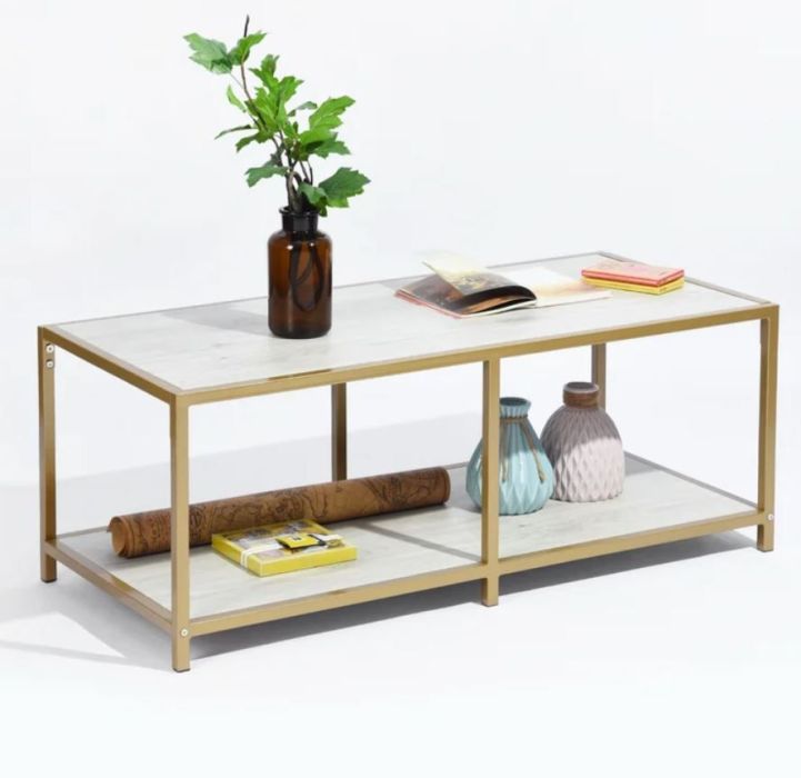 - 58% Nowy stolik kawowy firmy Mercury Row 110x50 cm  250zł: zdjęcie 98466549